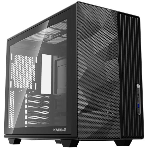Корпус Powercase TX5 Black CTX5AB-F0, без БП, ATX