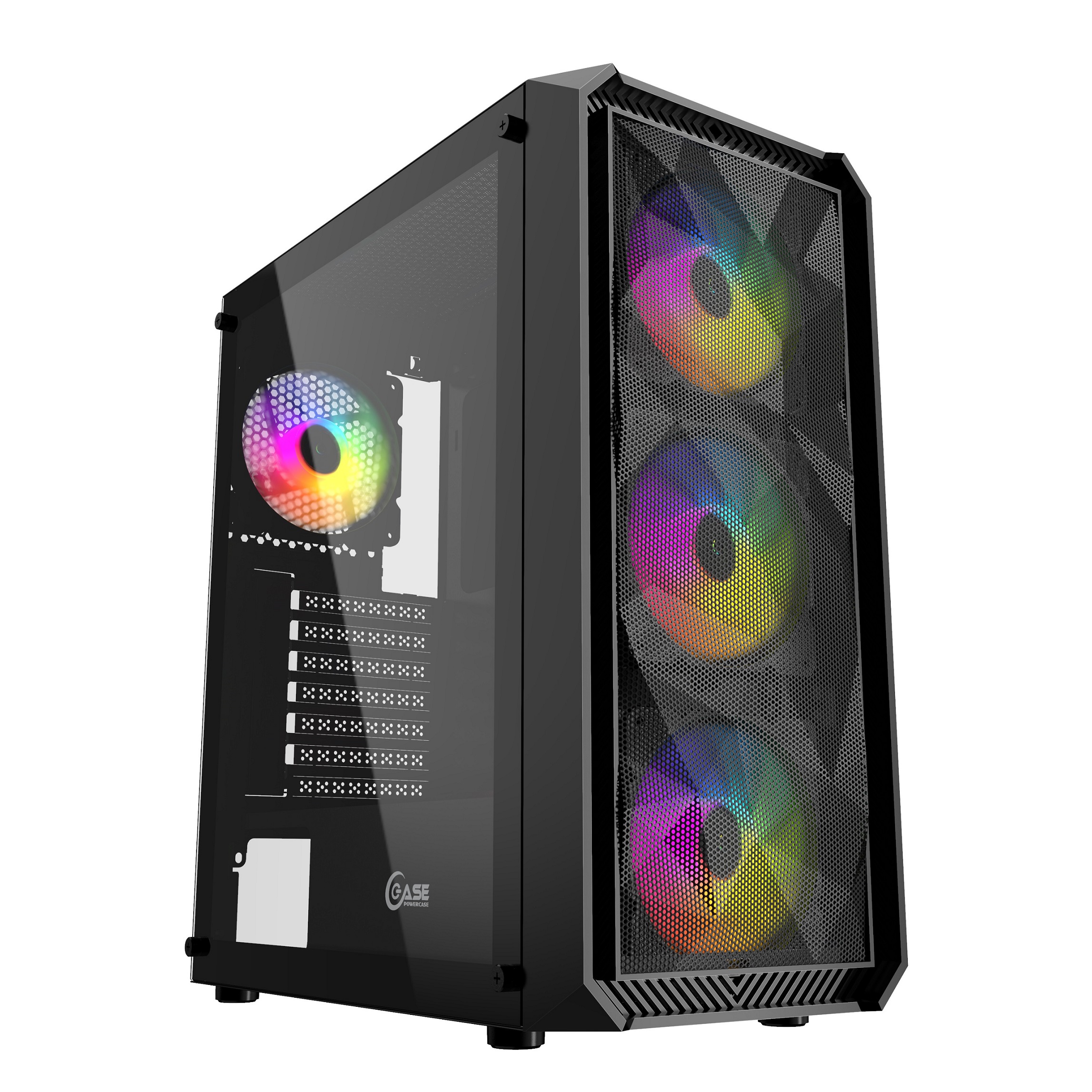 Корпус Powercase Mistral Edge CMIEB-L4, без БП, ATX