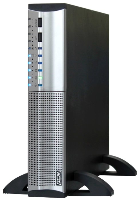 ИБП PowerCom Smart RT SRT-3000A, 3000VA (8хIEC C13 + 1xIEC C19)