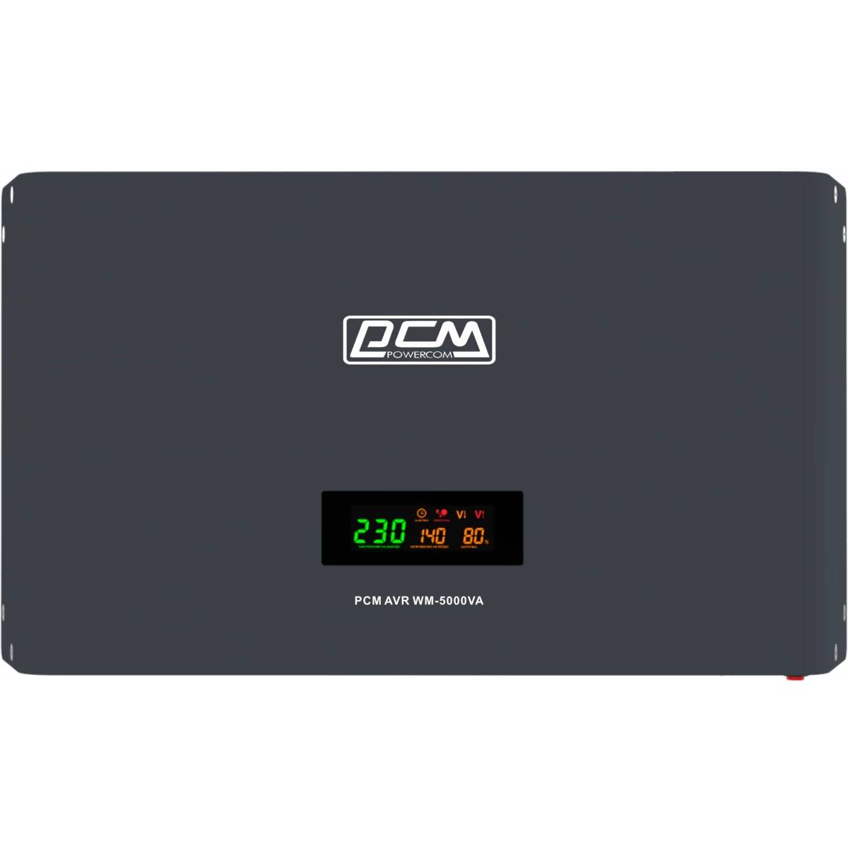 Стабилизатор напряжения Powercom WM-5000VA, 5000ВА