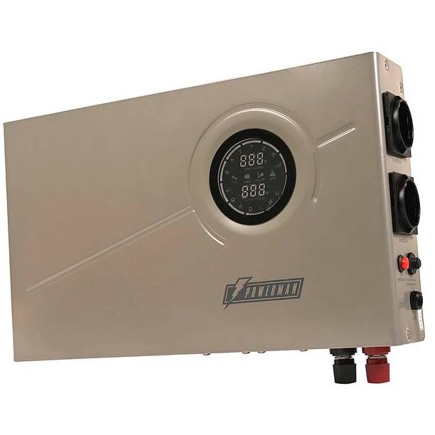 ИБП PowerMan Smart 500 INV Silver, 500VA (2xSchuko)