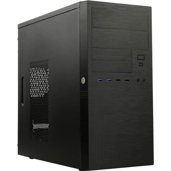 Корпус PowerMan ES555 PM-600ATX-F, 600Вт, mATX (6196080)