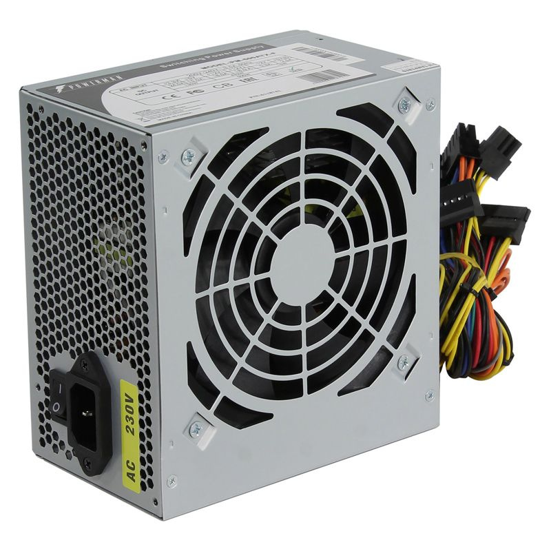 Блок питания 500Вт, PowerMan PM-500ATX-F, ATX (6118741)