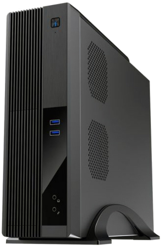 Miditower PowerMan ST616BK, 450Вт, mATX