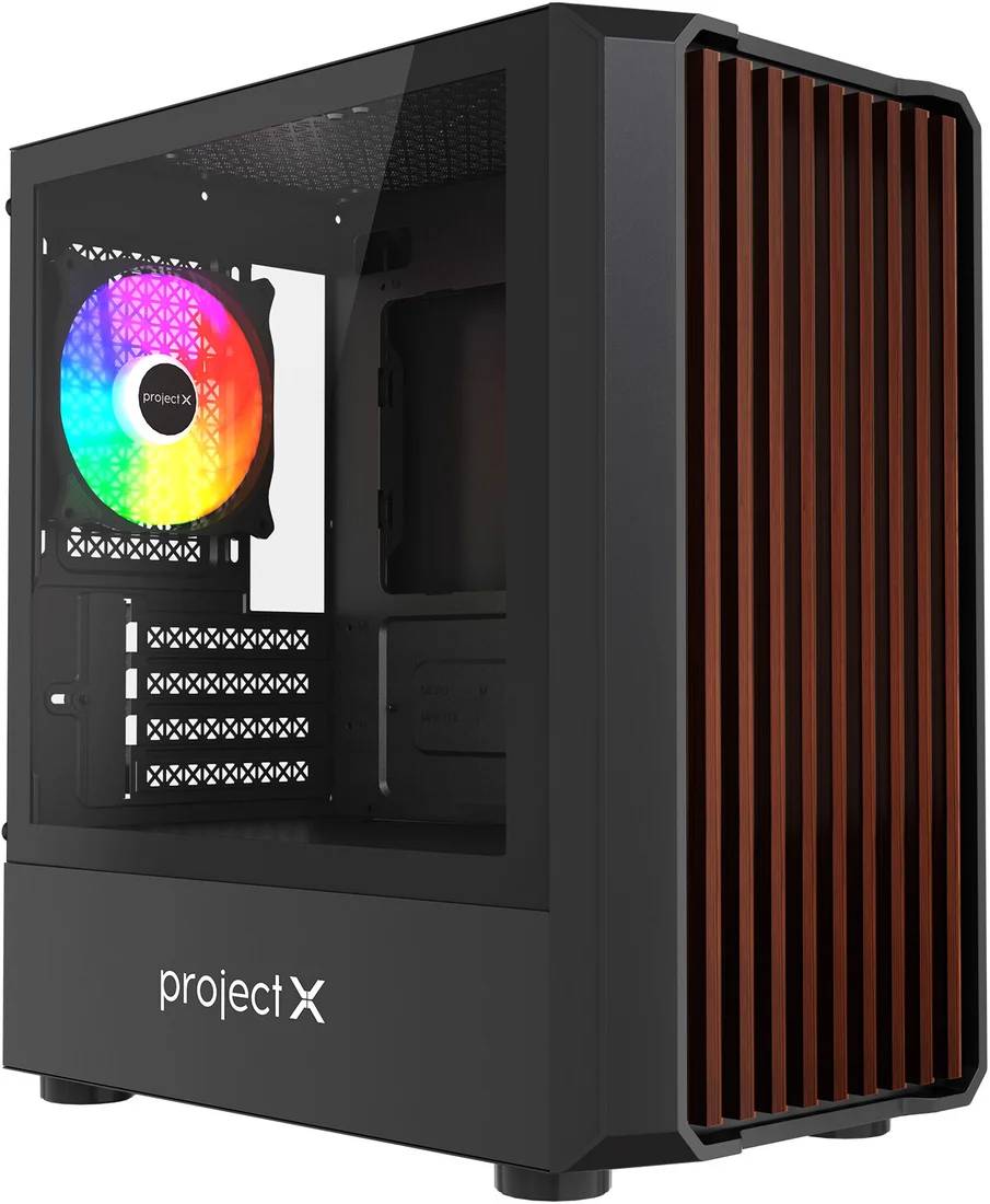 Корпус Project X Arapaho Black, без БП, mATX