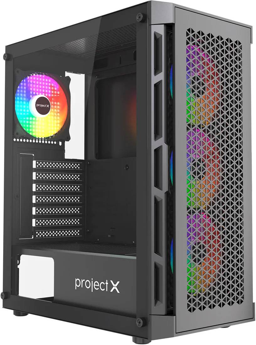 Корпус Project X Viper Black, без БП, ATX