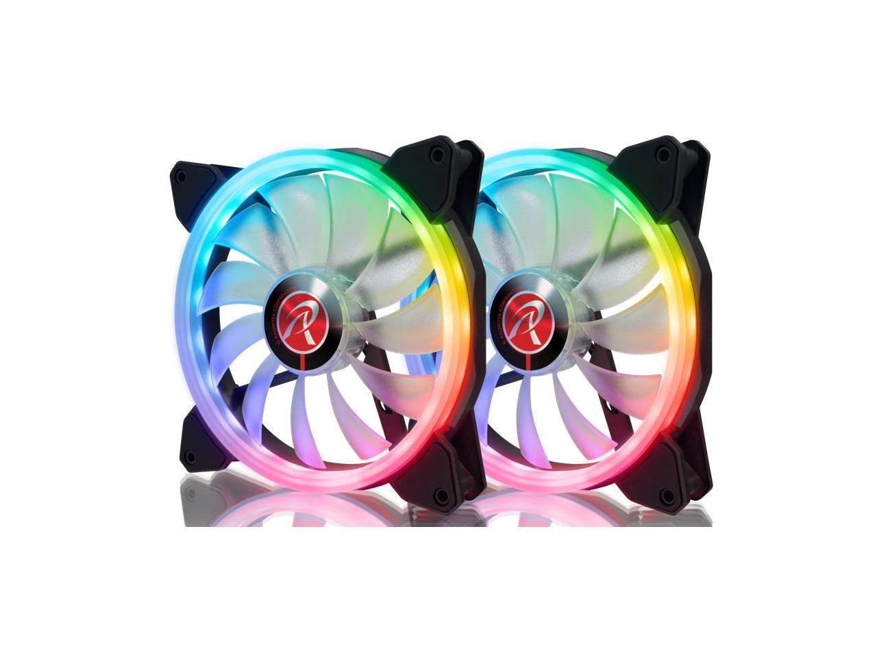 Вентилятор 14x14см Raijintek IRIS 14 RBW ADD-2 0R40B00114, 2шт