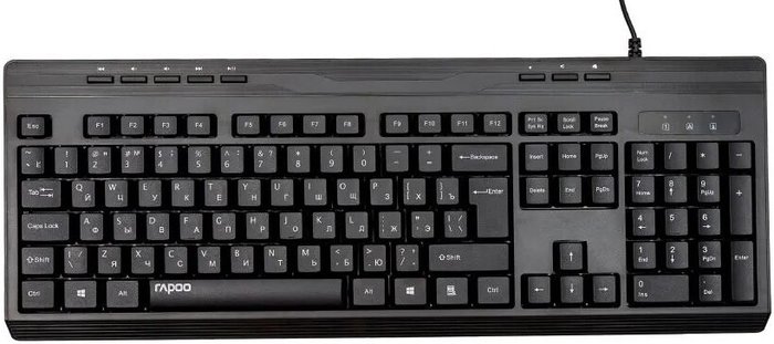 Клавиатура Rapoo NK2400 (13325), черный