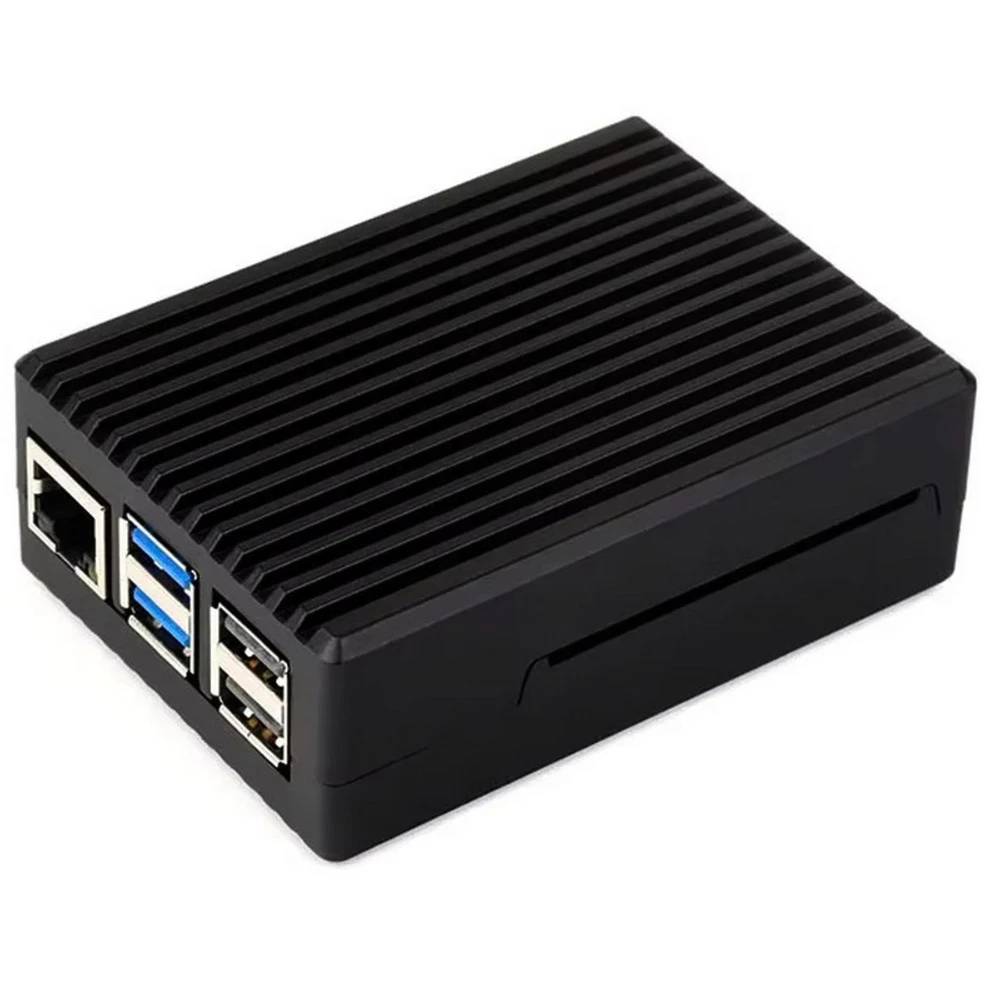Корпус RASPBERRY Pi 5, вентилятор, черный
