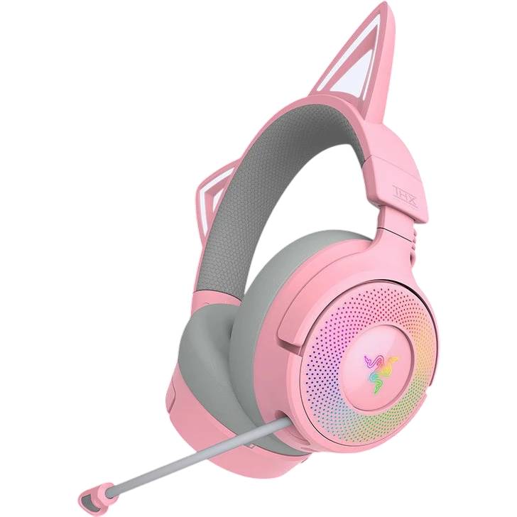 Гарнитура Razer Kraken Kitty V3 Pro Quatz RZ04-05170200-R3M1, розовый
