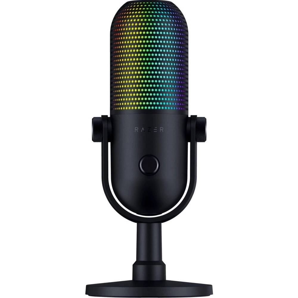 Микрофон Razer Seiren V3 Chroma, черный (RZ19-05060100-R3M1)