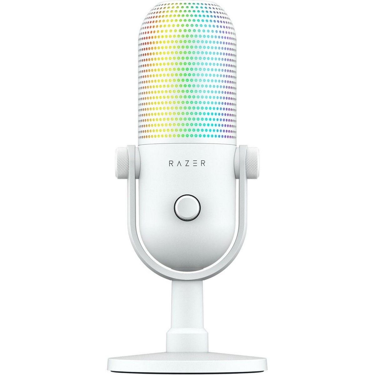 Микрофон Razer Seiren V3 Chroma, белый (RZ19-05060200-R3M1)