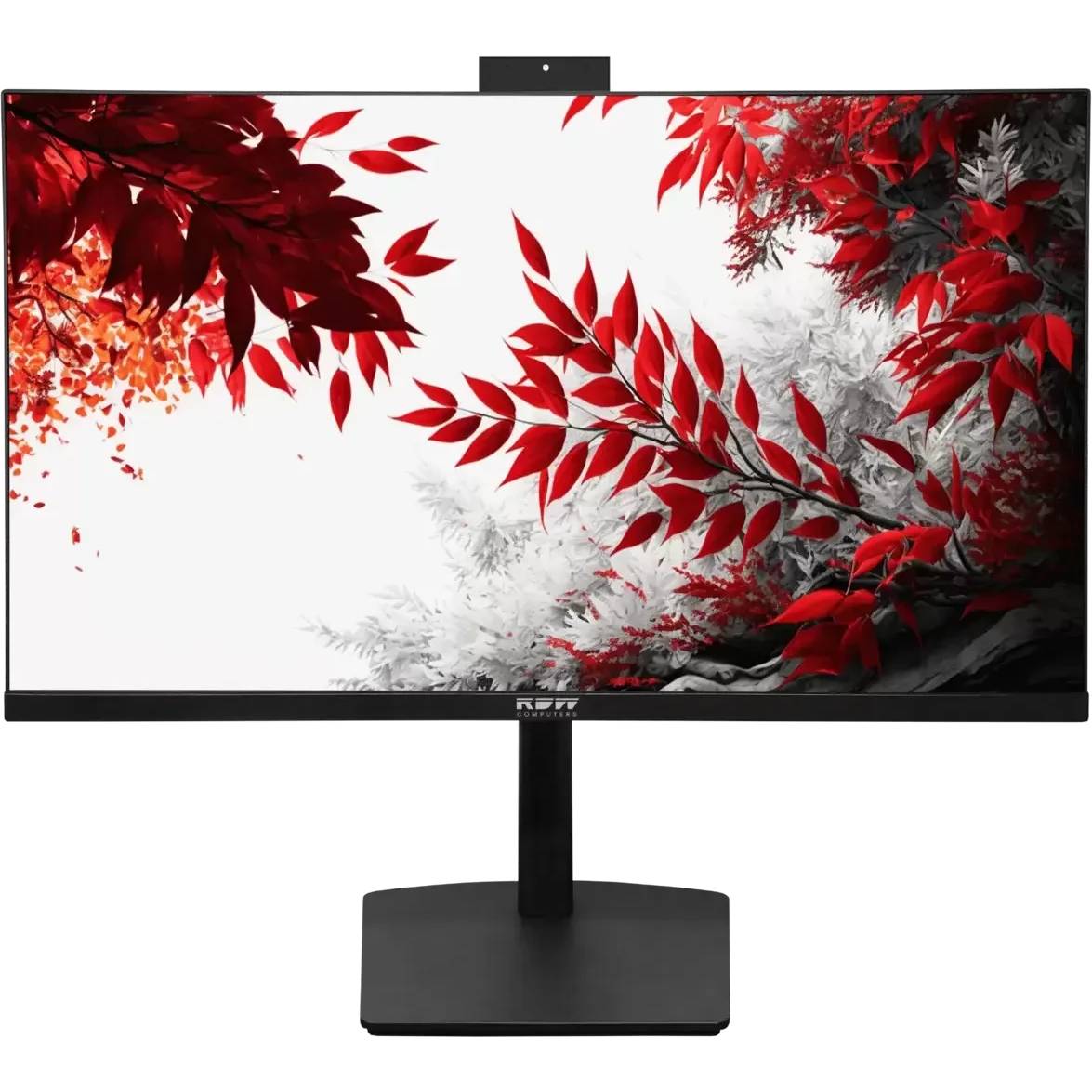 Монитор 23.8" RDW Computers 2402K (F02В3100V2A1), 1920x1080, IPS, 100Hz, Speakers, Webcam (VGA, HDMI, DP)