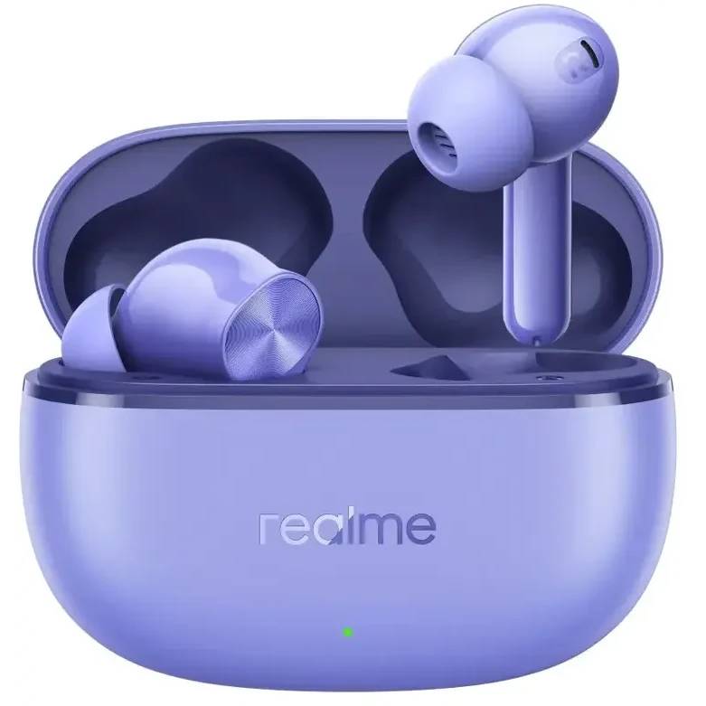 Гарнитура Realme Buds T200 Lite (6941764454514), фиолетовый