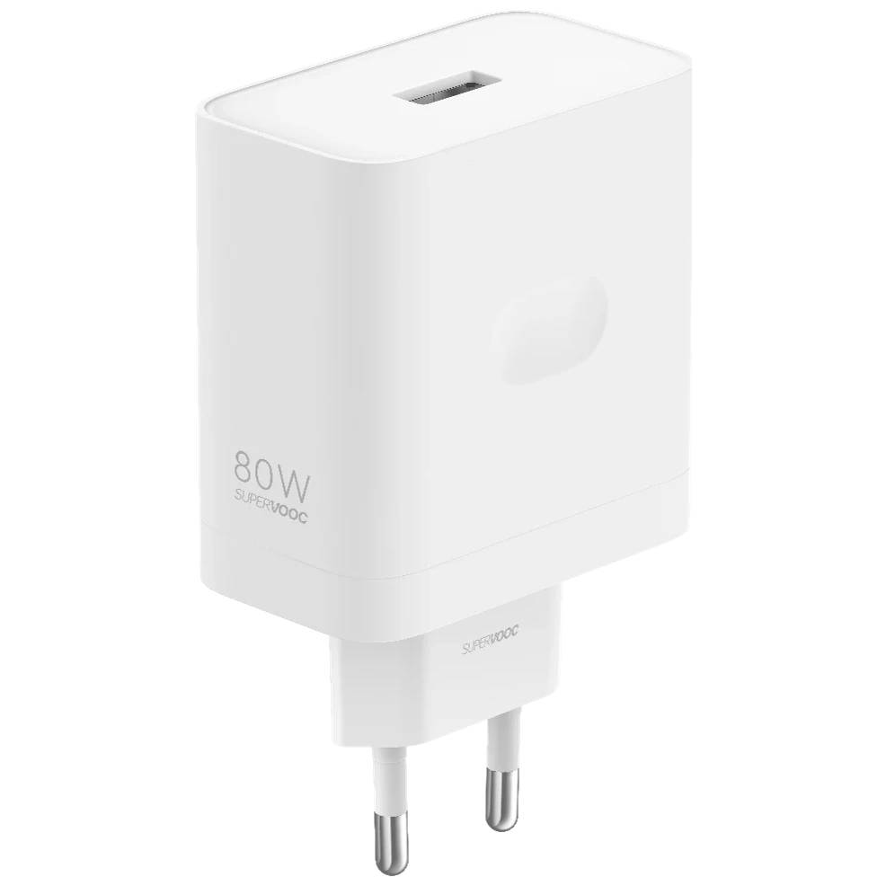 СЗУ Realme SuperVOOC (VCB8OAEH), белый, USB, 80W