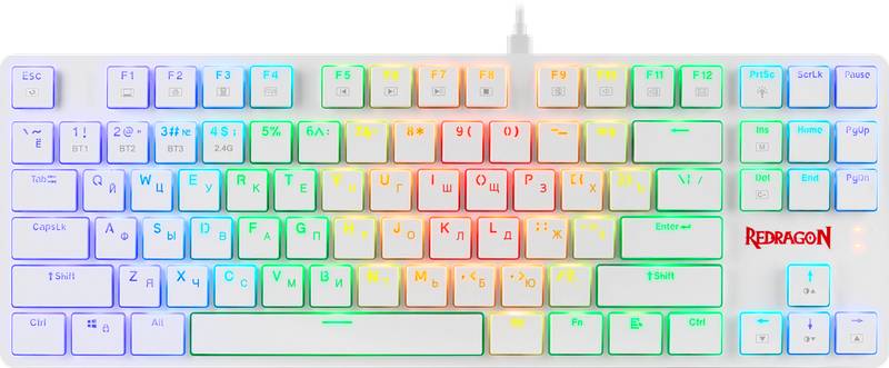 Клавиатура Redragon Anubis, белый 70506