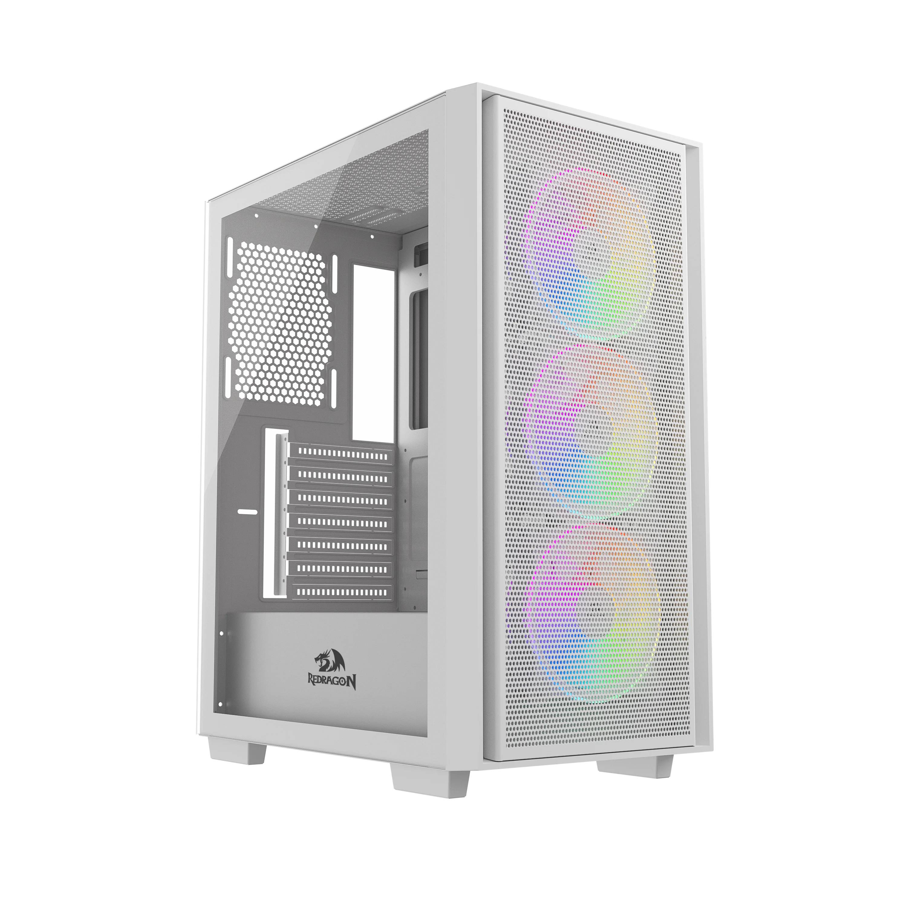 Корпус Redragon Paktis3 White, без БП, ATX (72060)