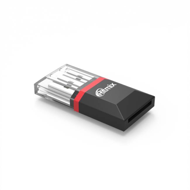 SD CardReader/writer Ritmix CR-2010, USB, черный