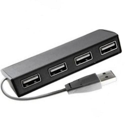 Разветвитель USB Hub Ritmix CR-2406, USB 2.0, 1in - 4out, черный