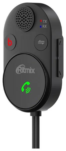 Автомобильный аудиоресивер Ritmix BTR-200, Bluetooth 5.3, с микрофоном