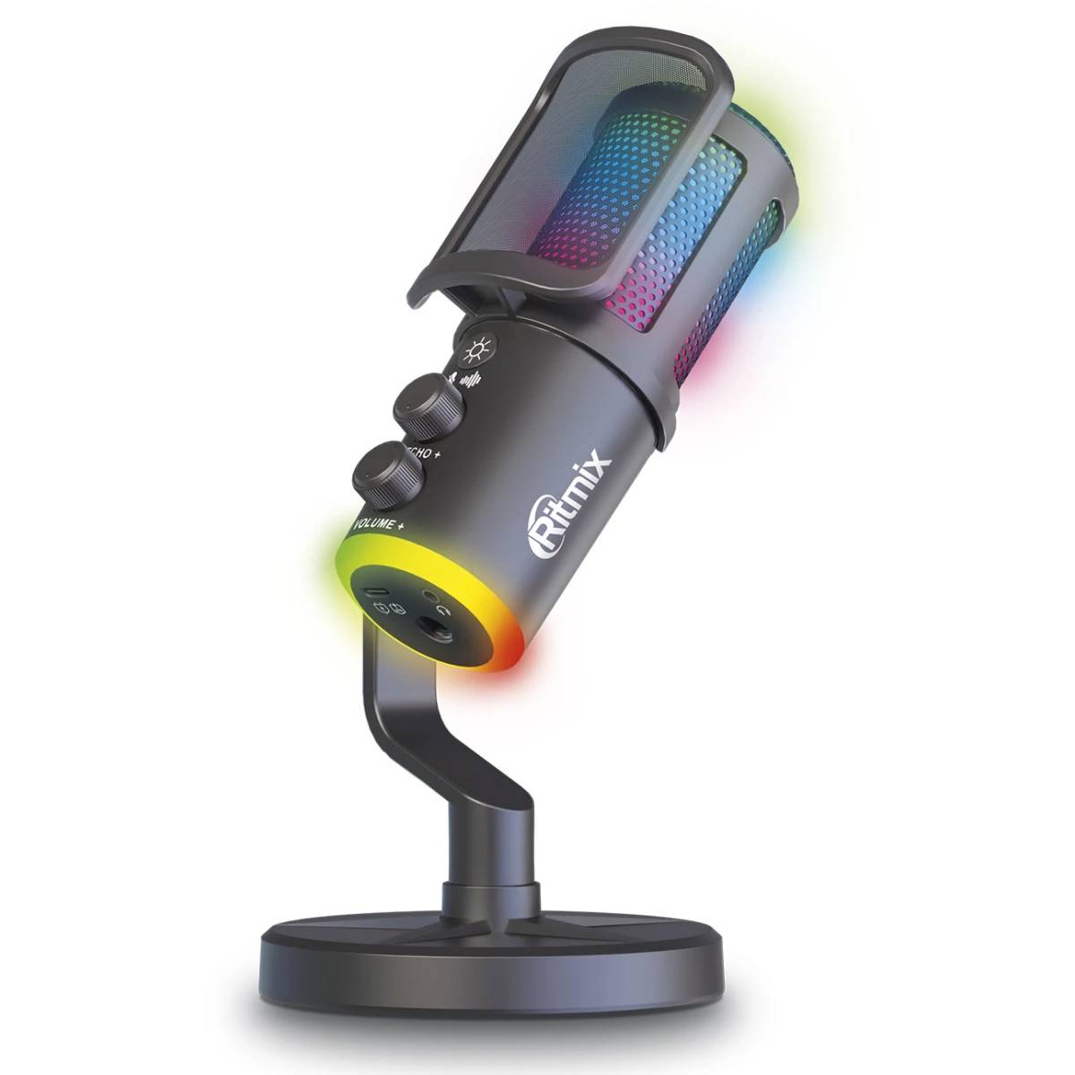 Микрофон Ritmix RDM-178 USB, черный