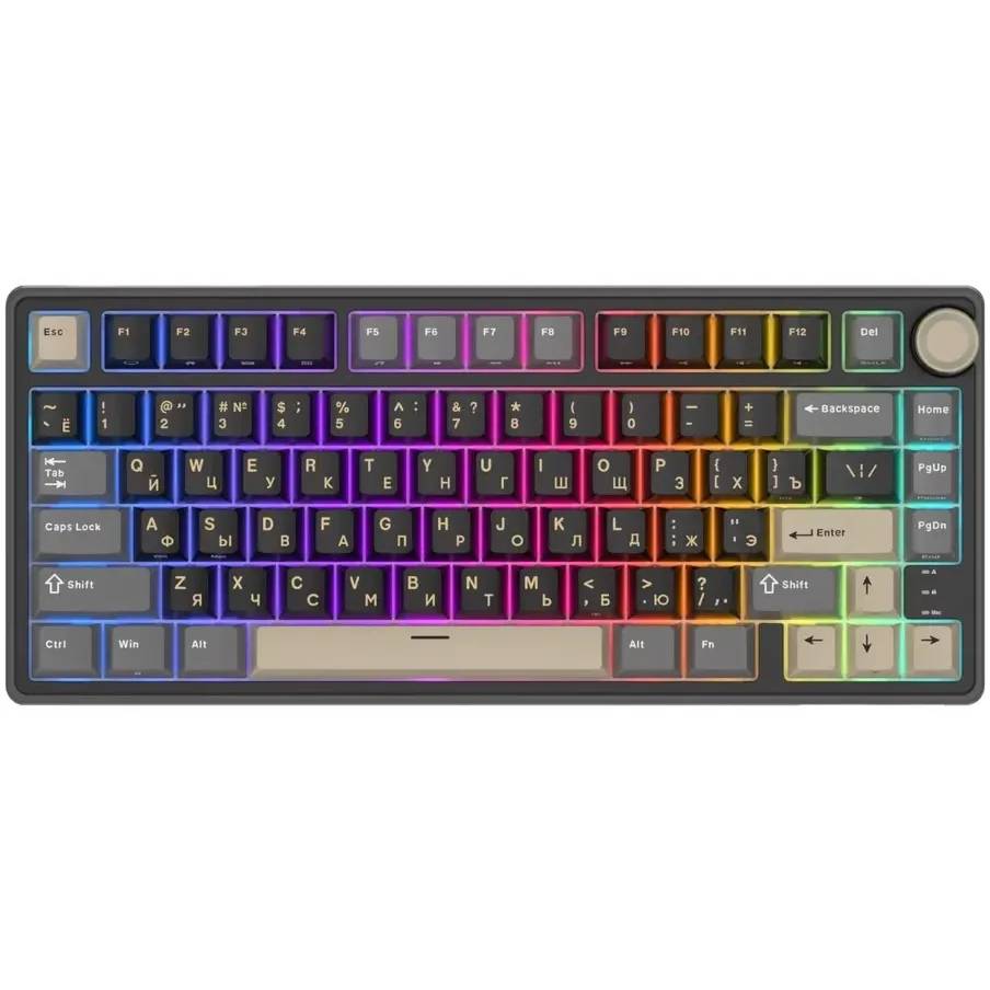 Клавиатура Royal Kludge R75 Phantom (Silver switch)