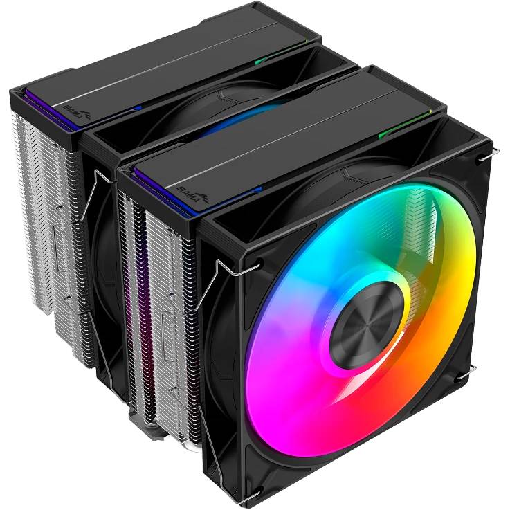 Кулер SAMA A60L Black A60-XXWAYXOX-G, 265W (LGA1700 Ready)