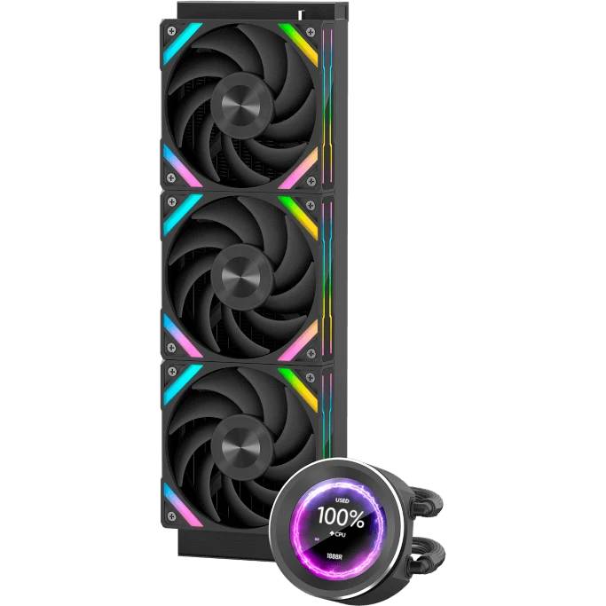 Жидкостное охлаждение SAMA Q60 Black Q60-BKWANNO3-G (LGA1700 Ready)
