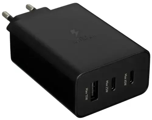 Зарядное устройство Samsung EP-T6530NBEGEU, 3.1A, черный