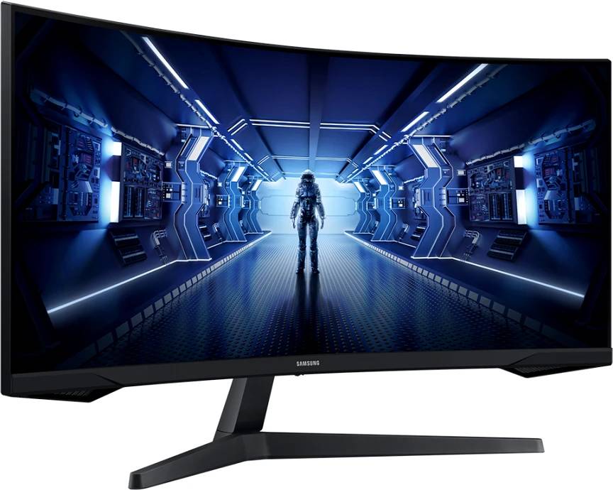 Монитор 34" Samsung LC34G55TWWIXCI, 3440x1440, VA, 165Hz (HDMI, DP) (LC34G55TWWIXCI)