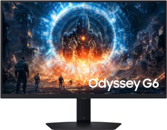Монитор 27" Samsung Odyssey G6 LS27FG606EIXCI, 2560x1440, IPS, 350Hz (HDMI, DP)