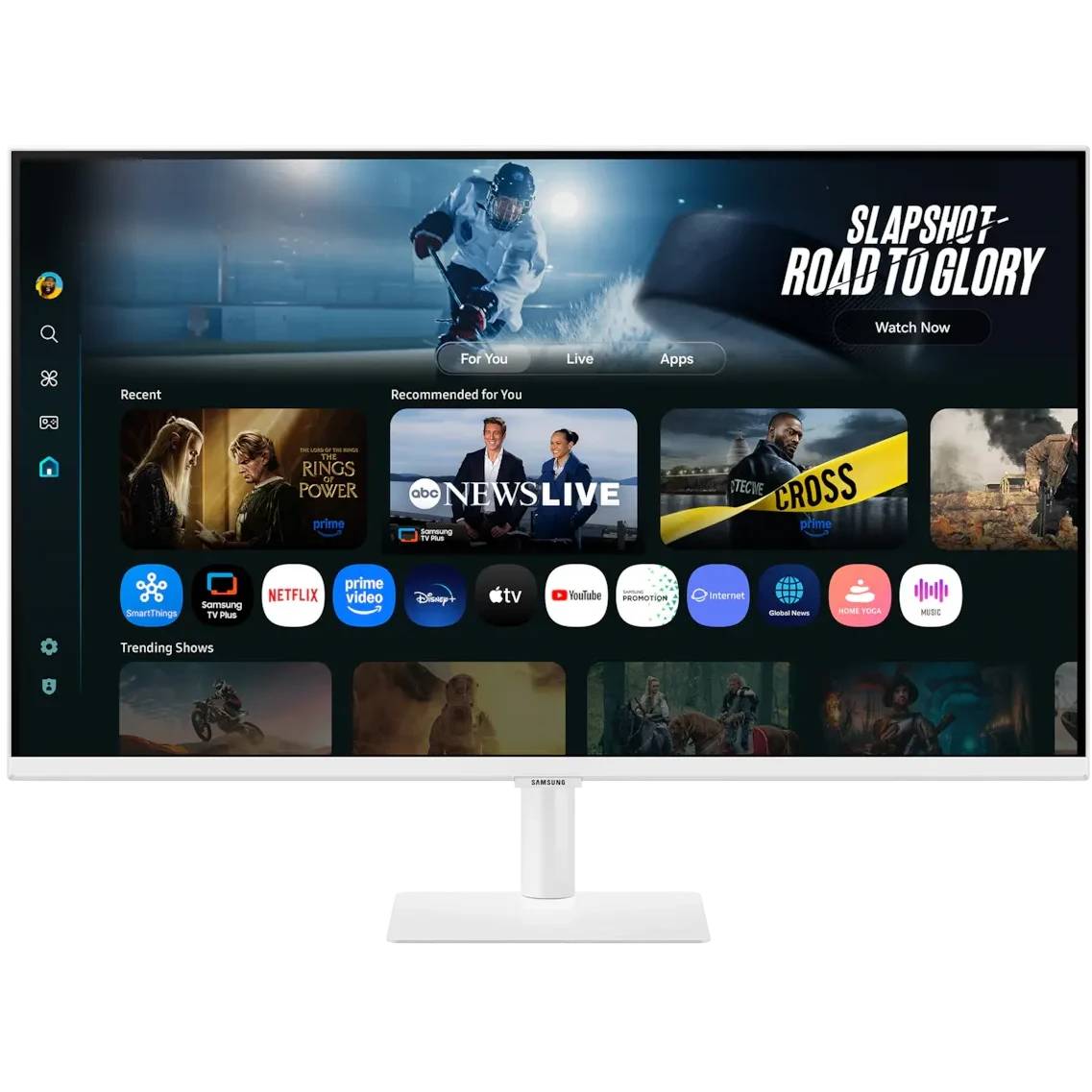 Монитор 32" Samsung M7 M70F LS32FM703UIXCI, 3840x2160, VA, 60Hz, Speakers (2xHDMI, USB Type-C)