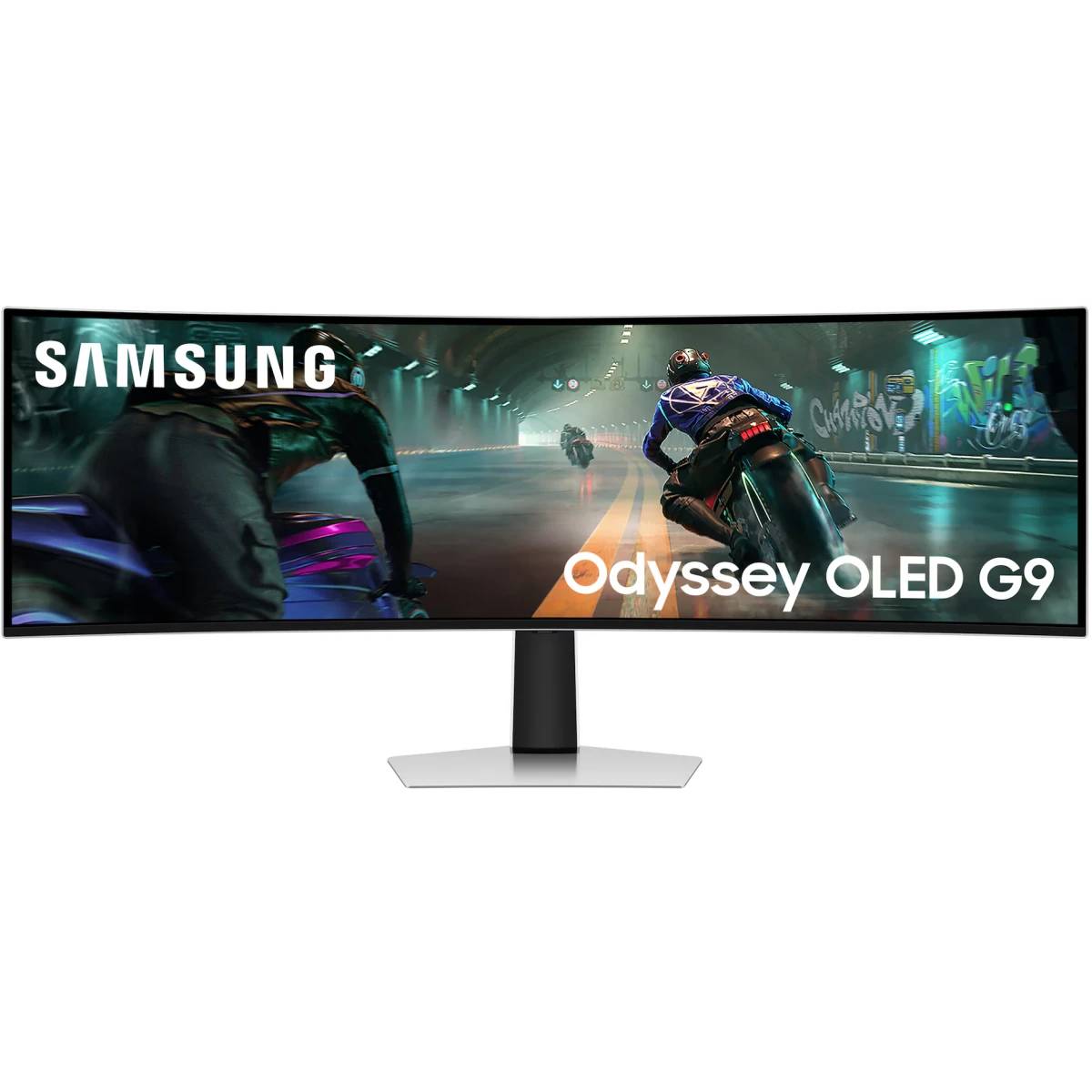 Монитор 49" Samsung LS49DG910SIXCI, 5120x1440, OLED, 144Hz (HDMI, DP)