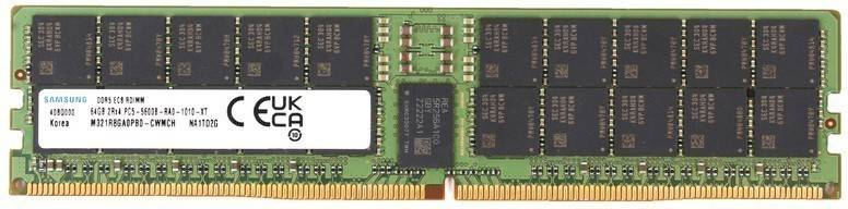 Серверная оперативная память 64Gb Samsung M321R8GA0PB0-CWM, DDR V, PC-44800, 5600MHz, ECC Reg