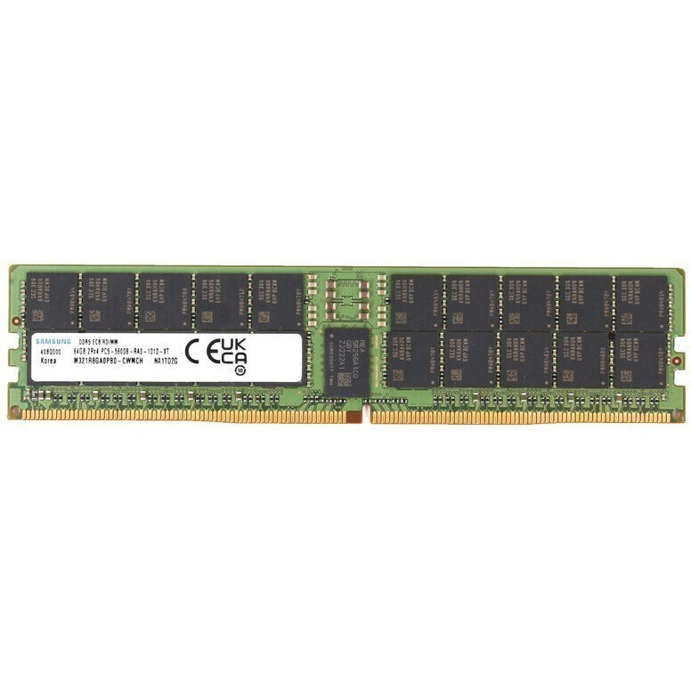 Серверная оперативная память 128Gb Samsung (M321RAJA0MB2-CCPKC), DDR V, PC-51200, 6400MHz, ECC Reg