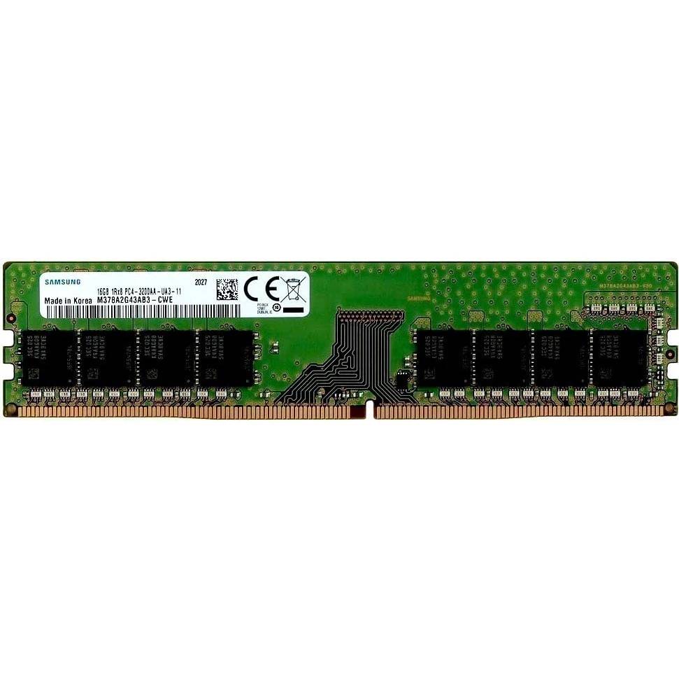 Оперативная память 16Gb Samsung (M378A2G43CB3-CWED0), DDR IV, PC-25600, 3200MHz, 16Gb