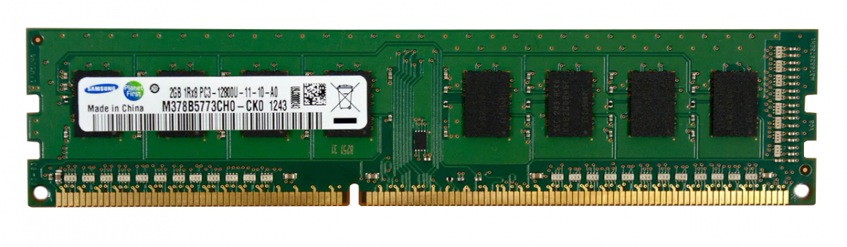 Оперативная память 2Gb Samsung M378B5773CH0-CK0, DDR III, PC-10600, 1333MHz