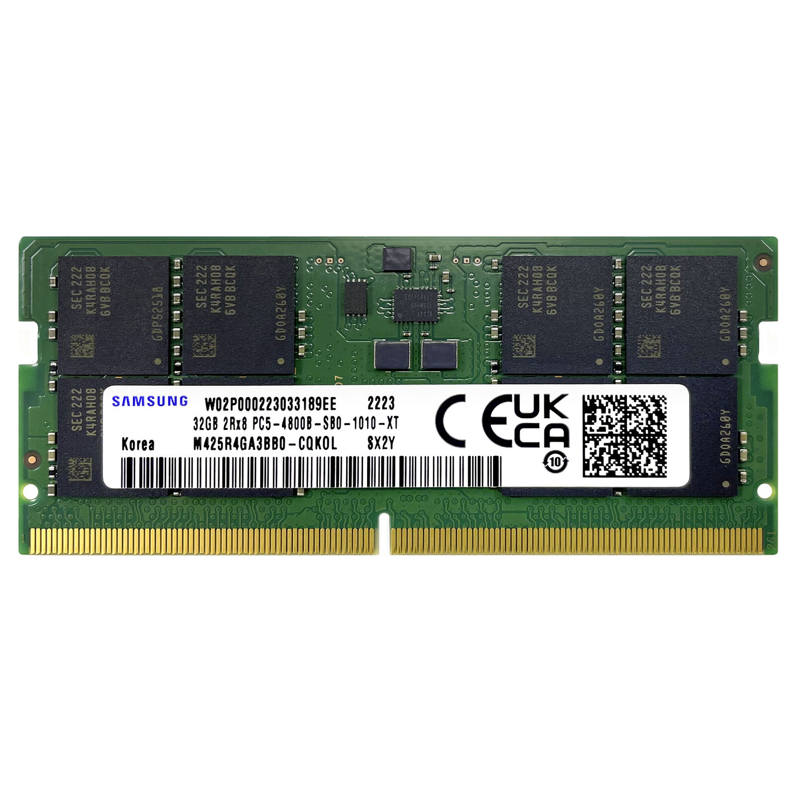 Оперативная память для ноутбука 32Gb Samsung M425R4GA3BB0-CQK, SODIMM DDR V, PC-38400, 4800MHz, OEM