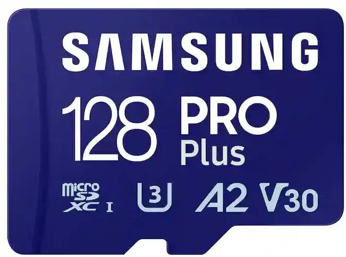 Карта памяти 128Gb Samsung, MB-MD128SA, SD Micro, SDXC Class 10, UHS-I U3, переходник