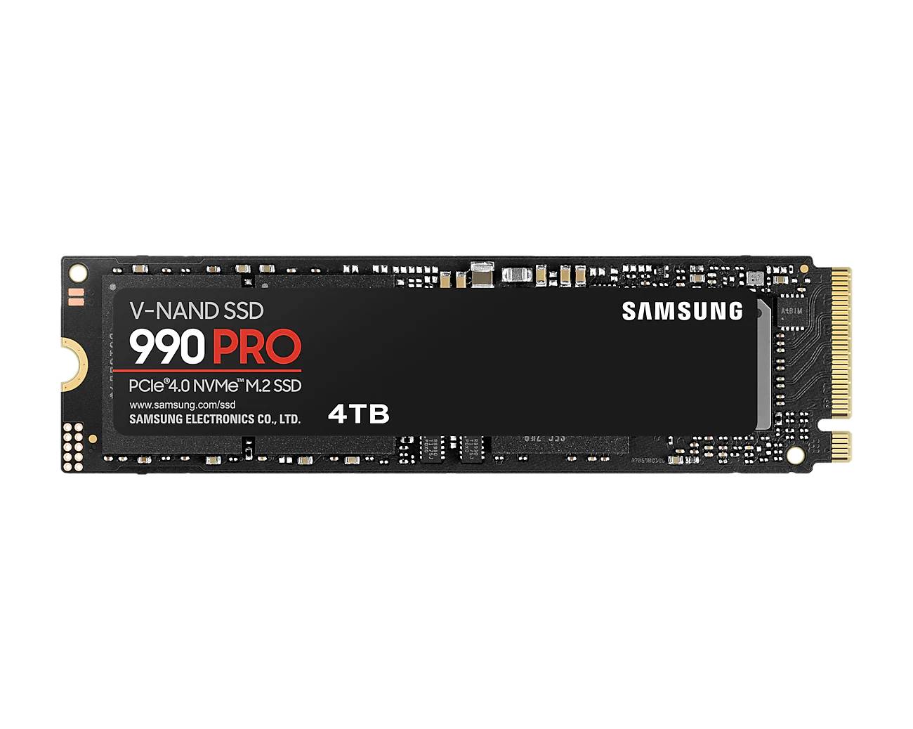 4Tb SSD Samsung 990 Pro Black Client MZ-V9P4T0B, (7450/6900), NVMe M.2