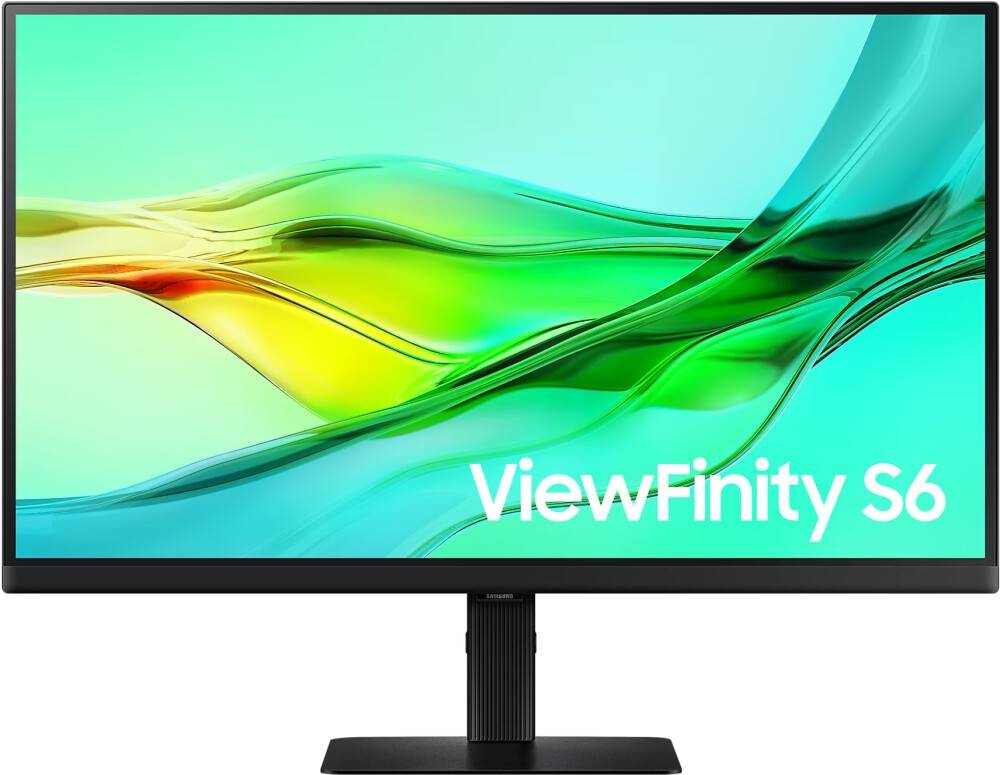 Монитор 27" Samsung ViewFinity S6 S27D604UAI, 2560x1440, IPS, 100Hz (HDMI, DP, USB Type-C) (LS27D604UAIXCI)