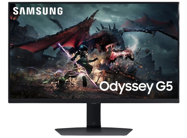 Монитор 27" Samsung S27DG502EI, 2560x1440, IPS, 180Hz (HDMI, DP) (LS27DG502EIXCI)