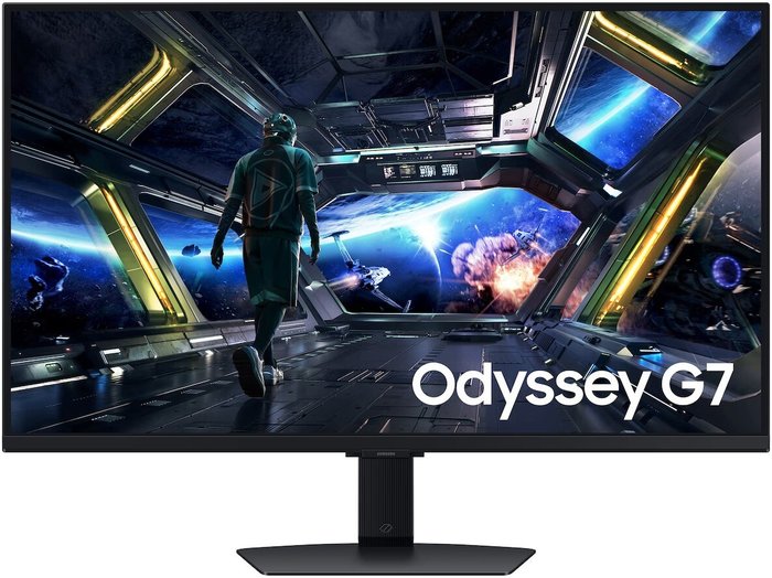 Монитор 32" Samsung Odyssey G7 S32DG702EI, 3840x2160, IPS, 144Hz, Speakers (2xHDMI, DP) (LS32DG702EIXCI)