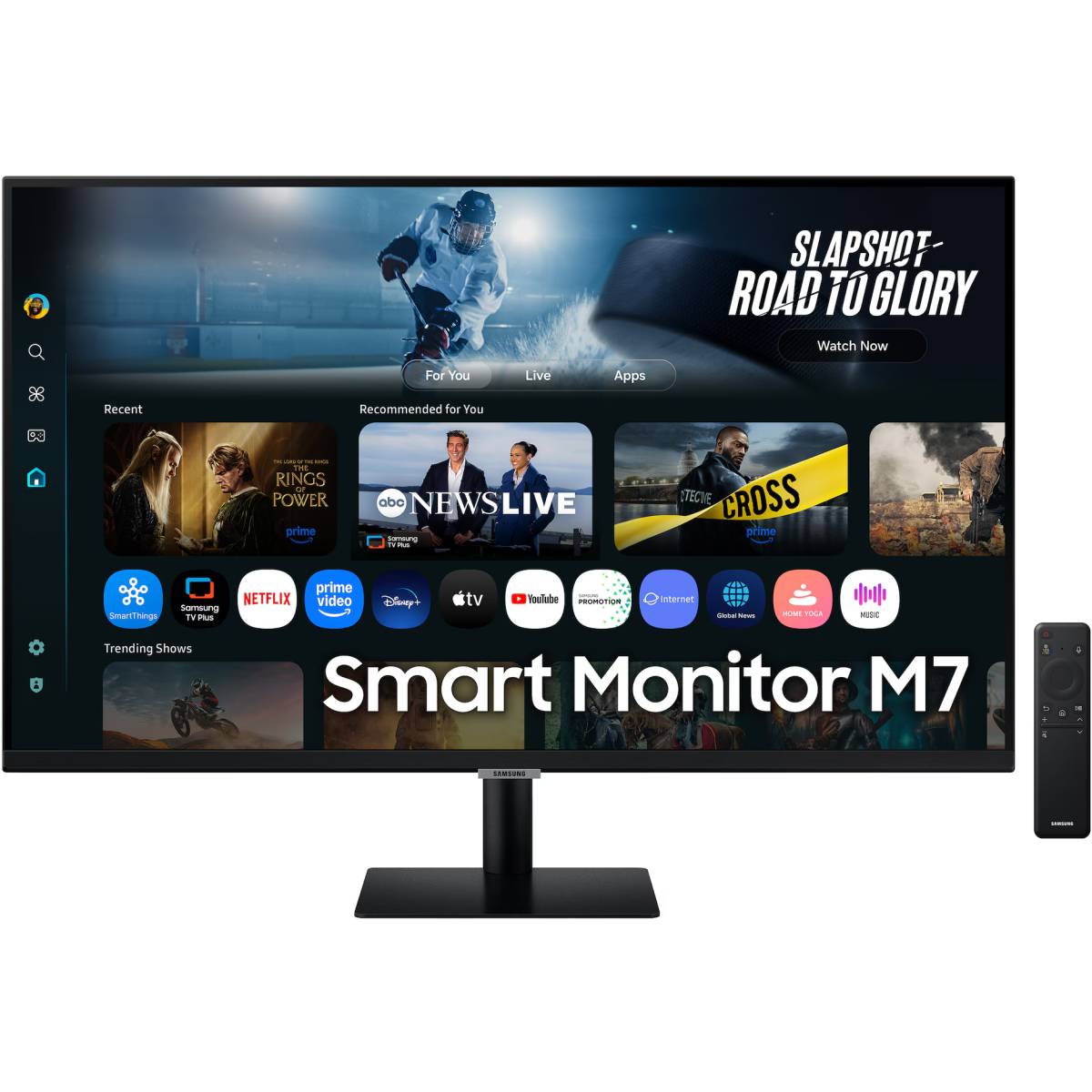 Монитор 32" Samsung M7 M70F S32FM702UIXCI, 3840x2160, VA, 60Hz, Speakers (2xHDMI)