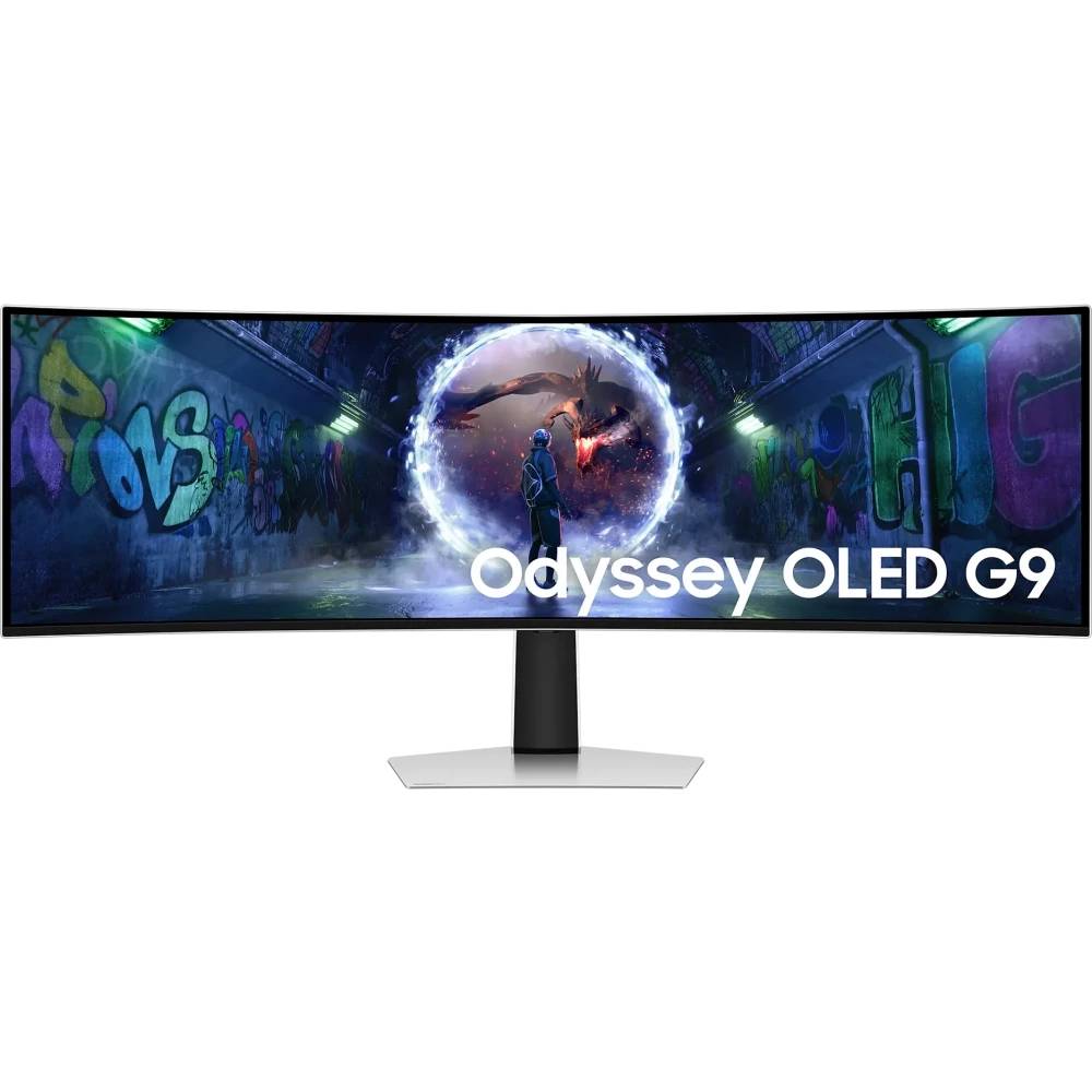 Монитор 49" Samsung Odyssey OLED G9 S49DG932SI, 5120x1440, OLED, 240Hz (HDMI, DP, 2xUSB Type-C) (LS49DG932SIXCI)