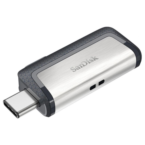 64Gb SanDisk Ultra Dual SDDDC2-064G-G46, USB3.1/USB Type-C, Black-Silver