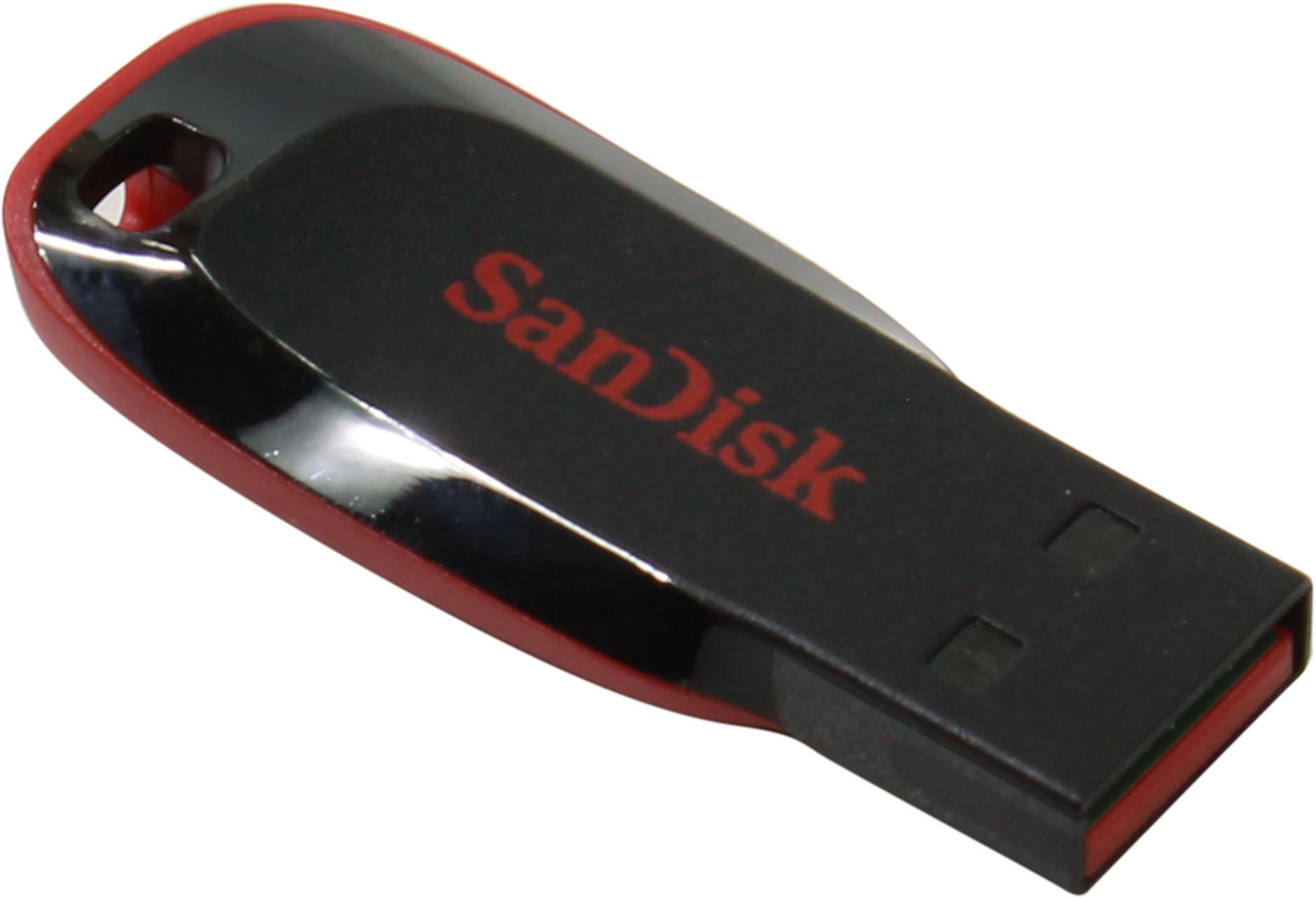 128Gb SanDisk Cruzer Blade SDCZ50-128G-B35, USB2.0, Black