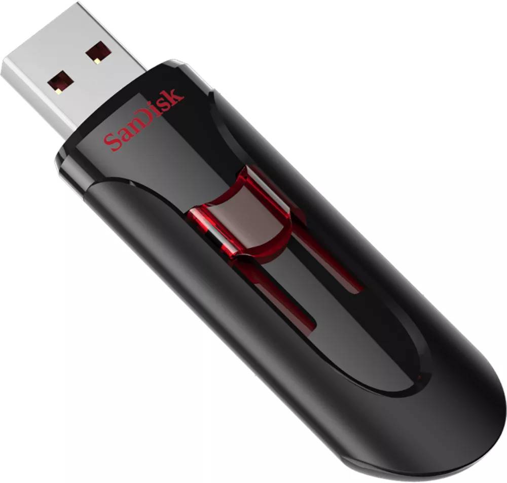 16Gb SanDisk Cruzer Glide SDCZ600-016G-G35, USB3.0, Black