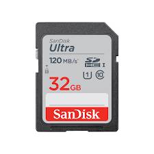 Карта памяти 32Gb SanDisk Ultra SDSDUN4-032G-GN6IN, SD, SDXC Class 10, UHS-I U1