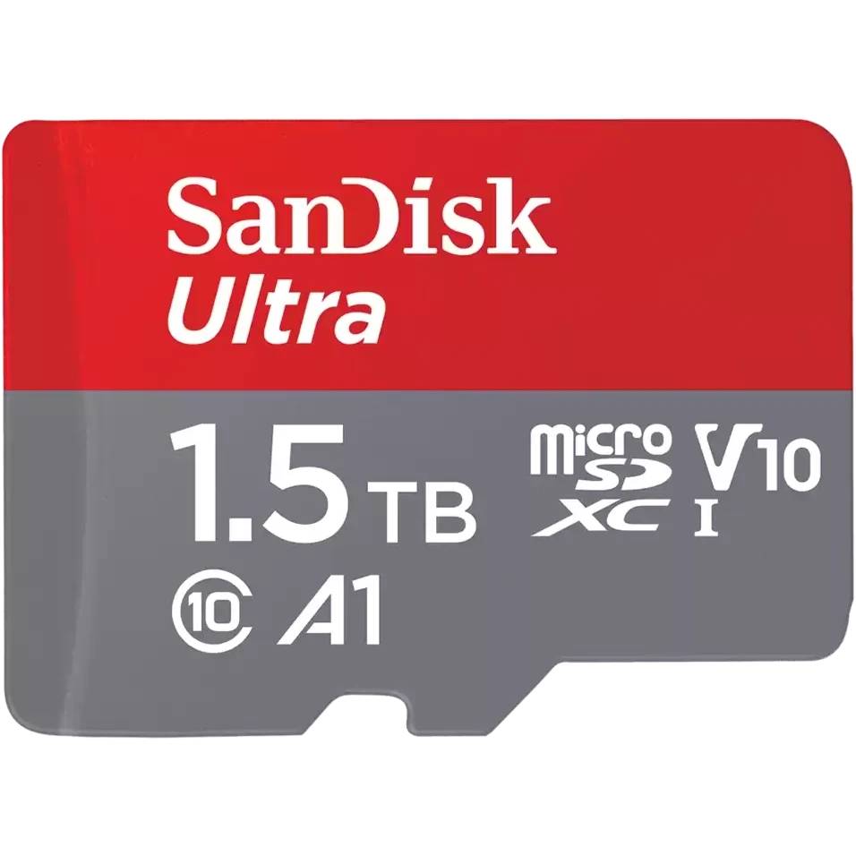 Карта памяти 1.5Tb SanDisk Ultra SDSQUAC-1T50-GN6MN, SD Micro, SDXC Class 10, UHS-I U1